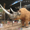 MCSDINO Robotic Beasts Museum Exhibit Realistic Woolly Rhino(Coelodonta) Model-AFC001