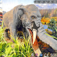 Load image into Gallery viewer, MCSDINO Robotic Beasts Simulated Animals Platybelodon Statue-AFP004
