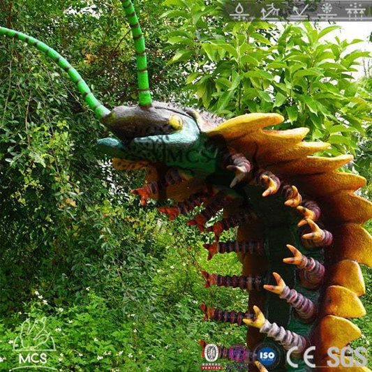 MCSDINO Robotic Monsters Big Centipede Statue Arthropleura Model-BFA003