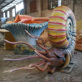 Load image into Gallery viewer, MCSDINO Robotic Monsters Realistic Giant Prehistoric Nautilidae Sculpture-BFN001
