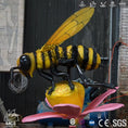 Charger l'image dans la visionneuse de la galerie, MCSDINO Robotic Monsters Super-sized Honey Bee Sculpture-BFB004
