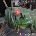 Load image into Gallery viewer, MCSDINO Robotic Monsters Triassic Animatronic Locust Decor Treehouse Adventure-BFL003
