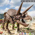 Load image into Gallery viewer, MCSDINO Skeleton Fossil Replica Buried Triceratops Fossil Replica Casts For Sale-SKR003

