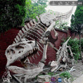 Cargar la imagen en la vista de la galería, MCSDINO Skeleton Fossil Replica Dinosaur T-Rex Skeleton Fossil Replica House Decorative Craft-SKR006
