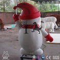Cargar la imagen en la vista de la galería, Mcsdinosaur Bespoke Animatronics CUS001-Meet Robot snowman Christmas decoration for sale-Mcsdino-Personalized Products
