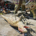 Cargar la imagen en la vista de la galería, Mcsdinosaur Ceratosaurus Fighting With Allosaurus  Animatronic Attraction-MCSC004B
