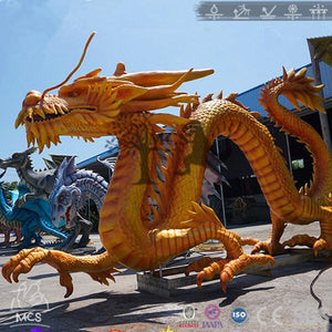 Mcsdinosaur Fantasy And Mystery Magic Animatronic Dragon Robot Lung Dragon In Fairground-DRA025