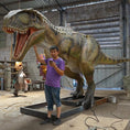 Cargar la imagen en la vista de la galería, Mcsdinosaur Lifesize Giganotosaurus Animatronic Dinosaur Attraction-MCSG002
