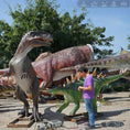 Cargar la imagen en la vista de la galería, Mcsdinosaur Yangchuanosaurus Vs Jiangjunosaurus Dinosaurs Fight-MCSY001
