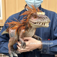 Carica l'immagine nel visualizzatore della galleria, Mini T-Rex Dinosaur Puppet
