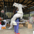 Bild in Galerie-Betrachter laden, white dragon puppet cosplay
