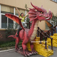 Carica l'immagine nel visualizzatore della galleria, ride on red dragon equipment
