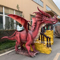 Carica l'immagine nel visualizzatore della galleria, ride on red dragon equipment
