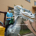 Carica l'immagine nel visualizzatore della galleria, Remote Control Blue Dragon Ride Equipment
