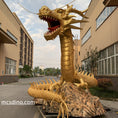 Carica l'immagine nel visualizzatore della galleria, Robotic Chinese Golden Dragon Model
