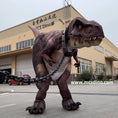 Charger l'image dans la visionneuse de la galerie, Costume d'Halloween réaliste T-Rex pour adulte-DCTR622
