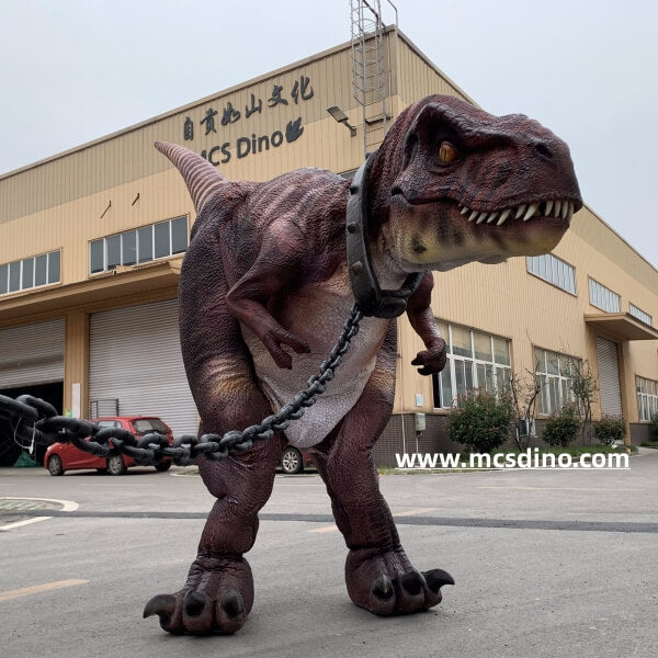 Costume d'Halloween réaliste T-Rex pour adulte-DCTR622