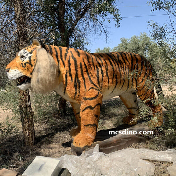 Robot animal animatrónico tigre gigante-MAT001B