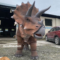 Cargar la imagen en la vista de la galería, triceratops costume dinosaur parade-mcsdino
